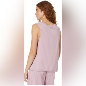 NWOT Free People Hot Shot Relaxed Tank Top Mauve Size L